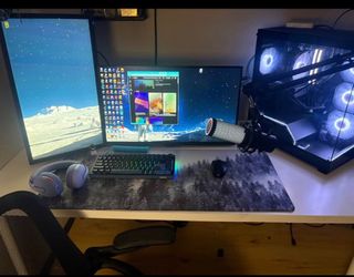 full gaming / work setup
