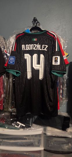 4XL  HORMIGA González #14 MEXICO Soccer Jersey