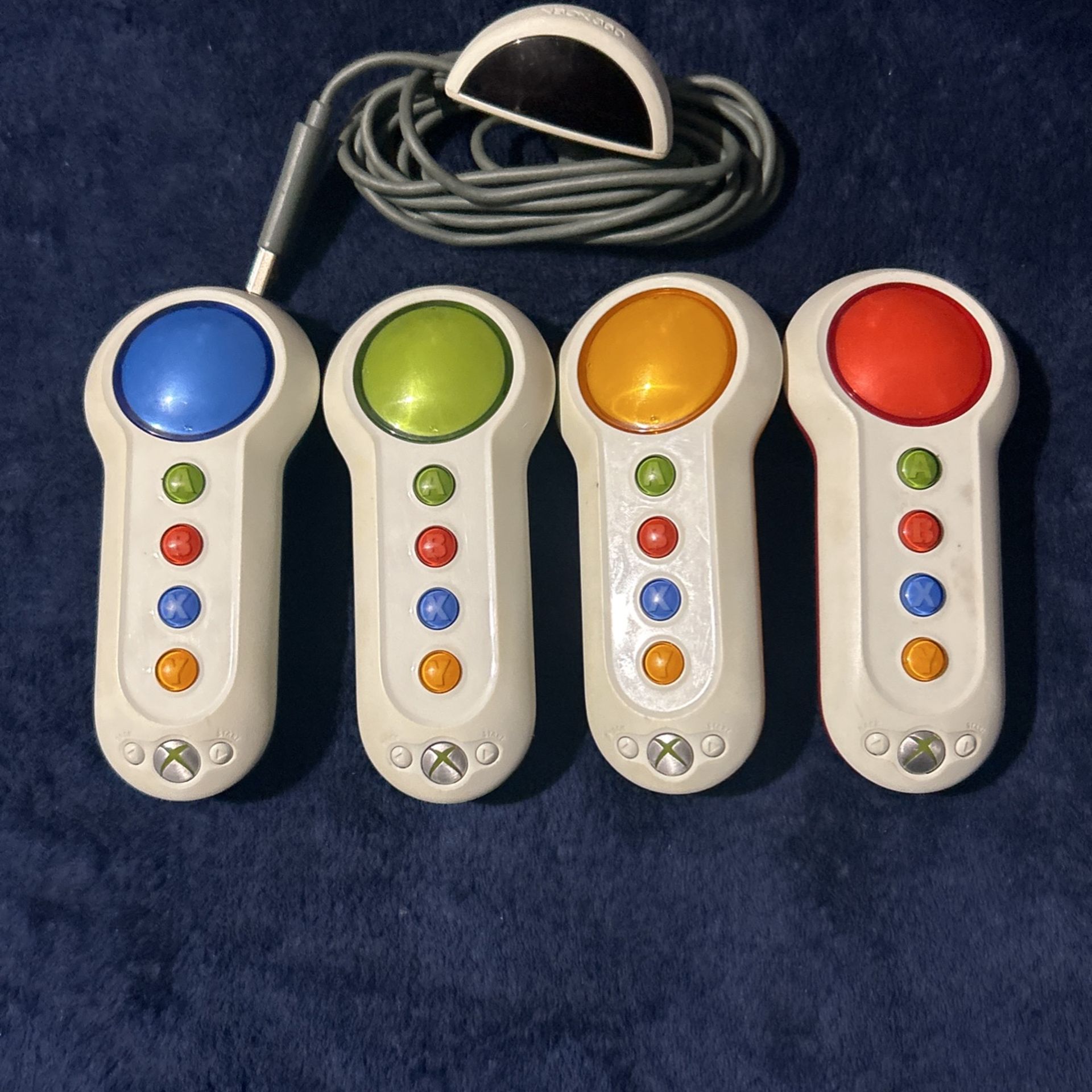 Buzzer Xbox 360 Big Button Pad Remotes N Receiver