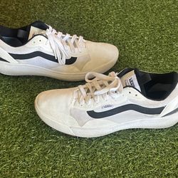 Vans Unisex Off The Wall White Casual Shoes Sneakers Size M 10.5 W 12