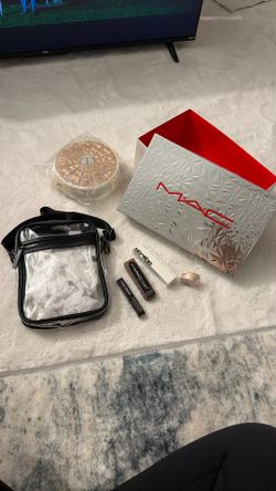 New In Packaging Dior Butterfly Bag MAC Clear Bag