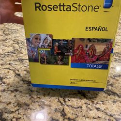 Complete Rosetta Stone Level 1 Spanish