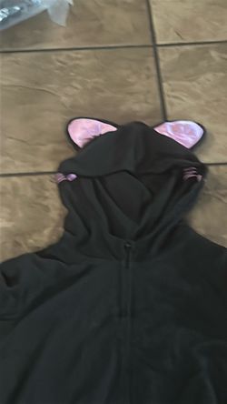 Black Cat Ear Hoodie
