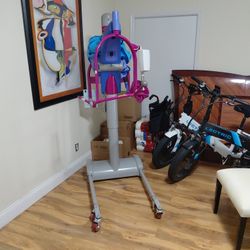 Electrical Patient Transfer lift And weight machine With Charger