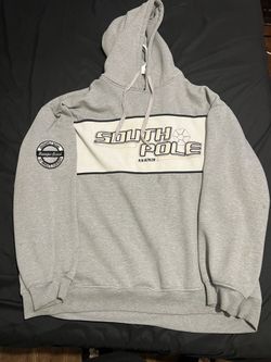 South Pole Authentic Collection Hoodie XXL — Classic Gray Streetwear Style 🔥 