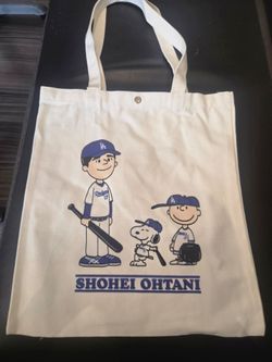 Tote Bags Baseball Dodgers