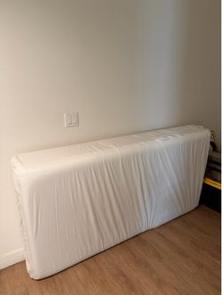 Twin 12” Metal Bed Frame + Memory Foam Mattress