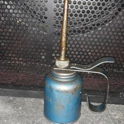Vintage Metal Oil Canister