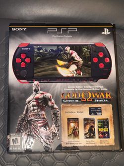 *SEALED NEVER OPENED* SONY PSP LIMITED EDITION GOD OF WAR- GHOST OF SPARTA PACK BRAND NEW