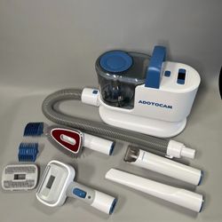 Pet Grooming Vacuum | 5-in-1 Dog Clipper Grooming Kit
