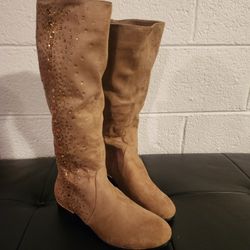 Camel Dress Boots