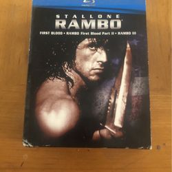 Blu Ray Discs- Stallone Rambo