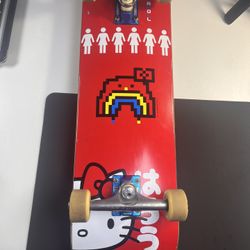 Girl - Mike Carroll Hello Kitty 45th Anniversary - complete skateboard