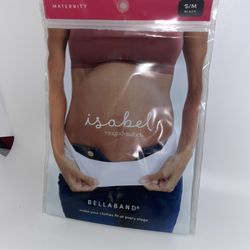 Isabel Maternity Bellaband in Black New With Tags Pregnancy Fit Ladies Size S/M