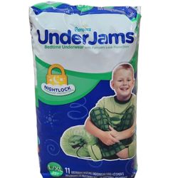 11 PAMPERS Underjams Boys L / XL Bedtime Underwear DIAPERS - LARGE EXTRA LARGE