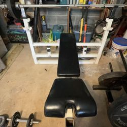Yukon Bench Press And Weights 