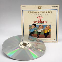 The New 3 Stooges Collection I LaserDisc Embassy Home Entertainment 1984 LD