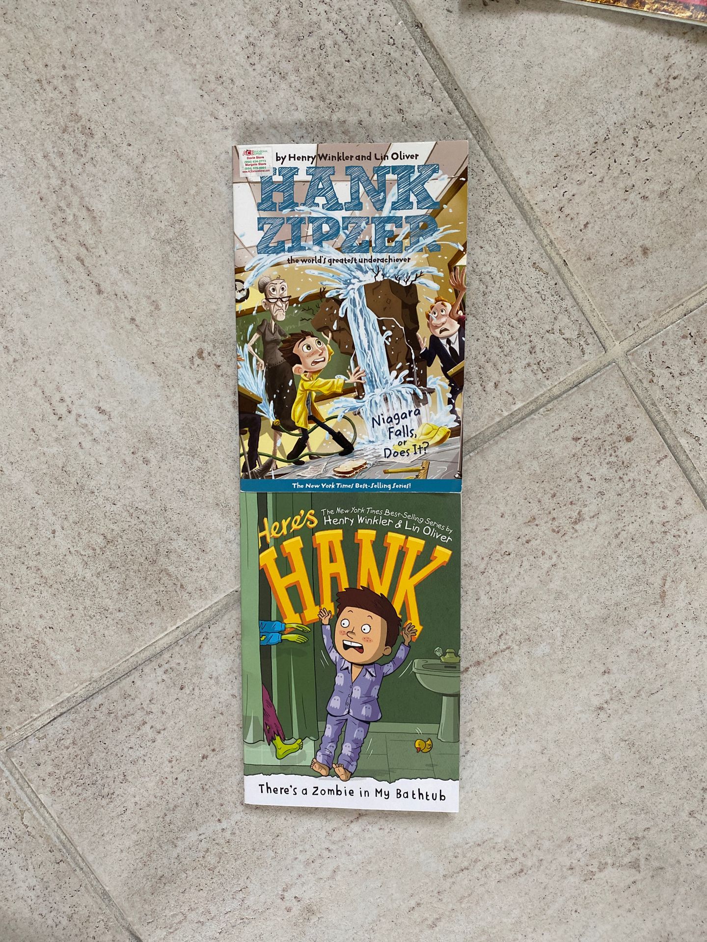 Here’s Hank and Hank Zipzer Kids books