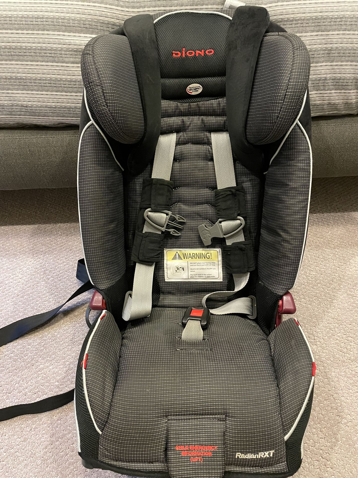 Radian Rxt Diono Radian rXT Convertible Car Seat + Booster for Sale in Wilmette ...