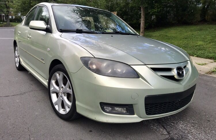 Only $3400 !! 2008 Mazda 3 Touring • Light Green Color • Keyless Entry