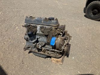 Toyota forklift engine