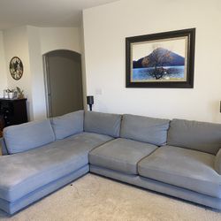 West Elm Haven Sectional Couch With Chaise