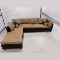 Brown Sectional