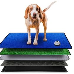 Indoor Dog Grass Potty Pad with Tray - Brand New