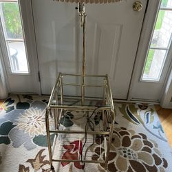 Small Table With Lamp