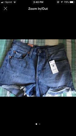 Levi Shorts Size 26