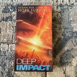 Deep Impact (VHS, 1998, Paramount Presentations)