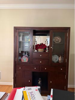 Solid wood cabinet