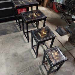 Vintage Chinese Nesting Tables