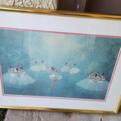 Vintage Ballerina Picture 
