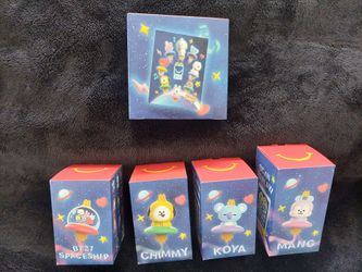 Mc Donald's happy meal BT21 toys