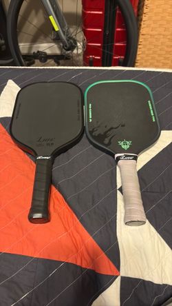 Two Luzz Pro Cannon Pickleball Paddles - Cover included!