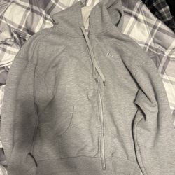 Grey Alo hoodie size M