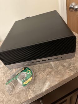 HP EliteDesk G4 with NVme drive *16 Gb RAM *USB-C