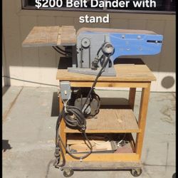 Belt Sander With Stand 