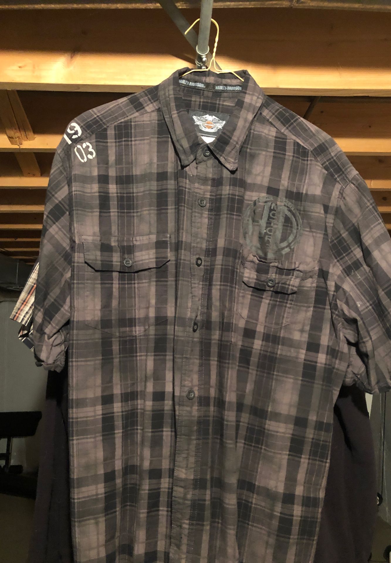 Harley Davidson Button Down Shirt