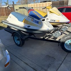 Jet Ski And Trailer