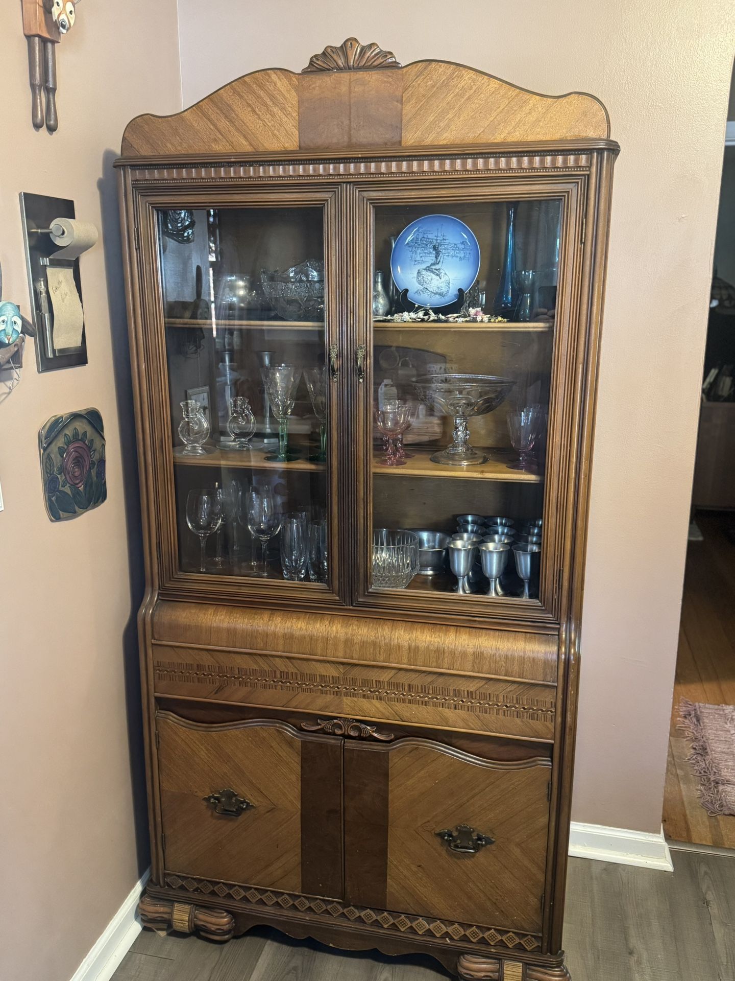 Antique Curio Cabinet