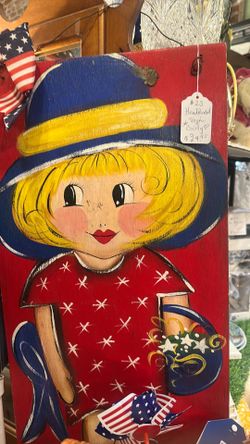 Hand painted sign