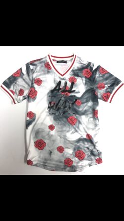 “All The Way Up” Graphic Jersey Tee