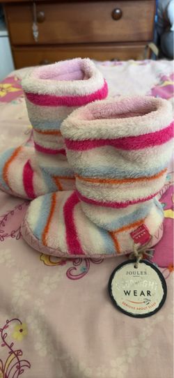 Joules Goodnight Wear Kids Slipper Boots