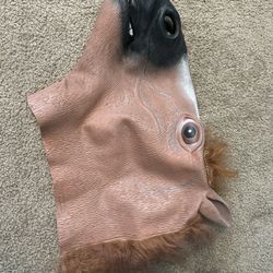 Rubber Horse Head