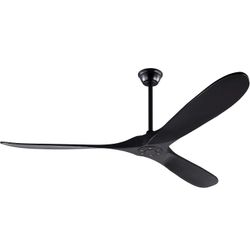 72 inch Modern Ceiling Fan, Wood Blades, Remote Control, Indoor Outdoor