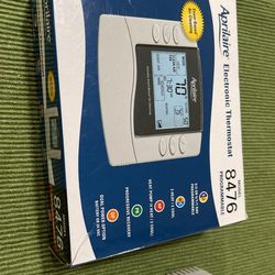 Electric Thermostat Both Are New One In The Box One Out Of The Box