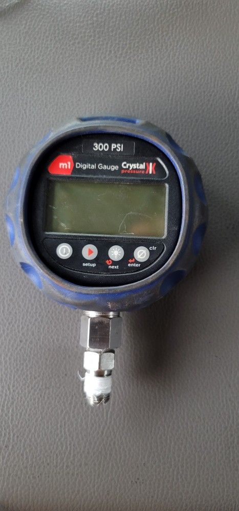 Digital Gauge Crystal 300 PSI