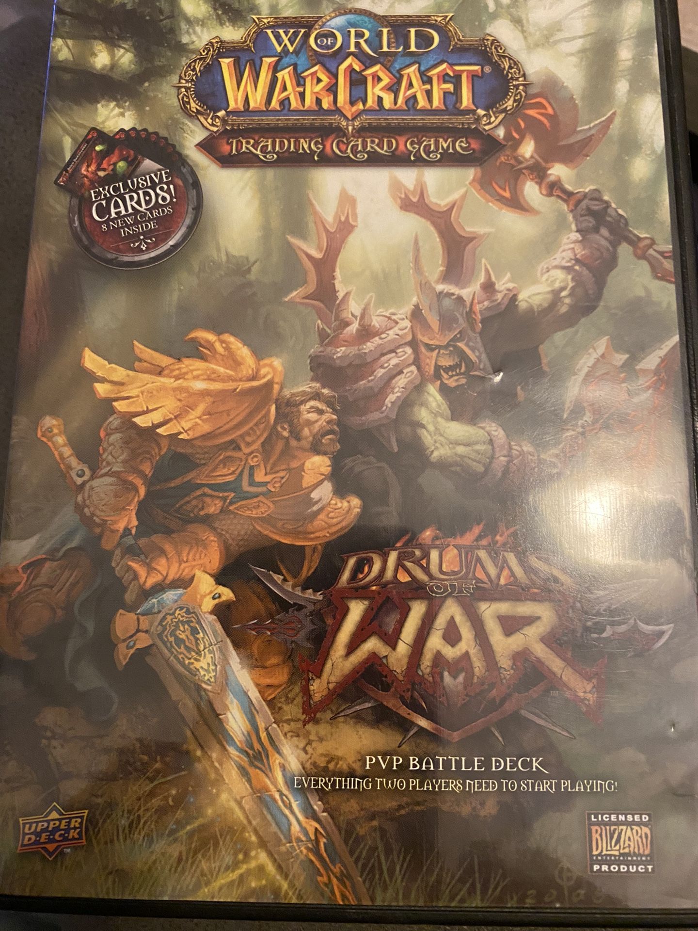Brand New Warcraft Drums Of War Complete Set